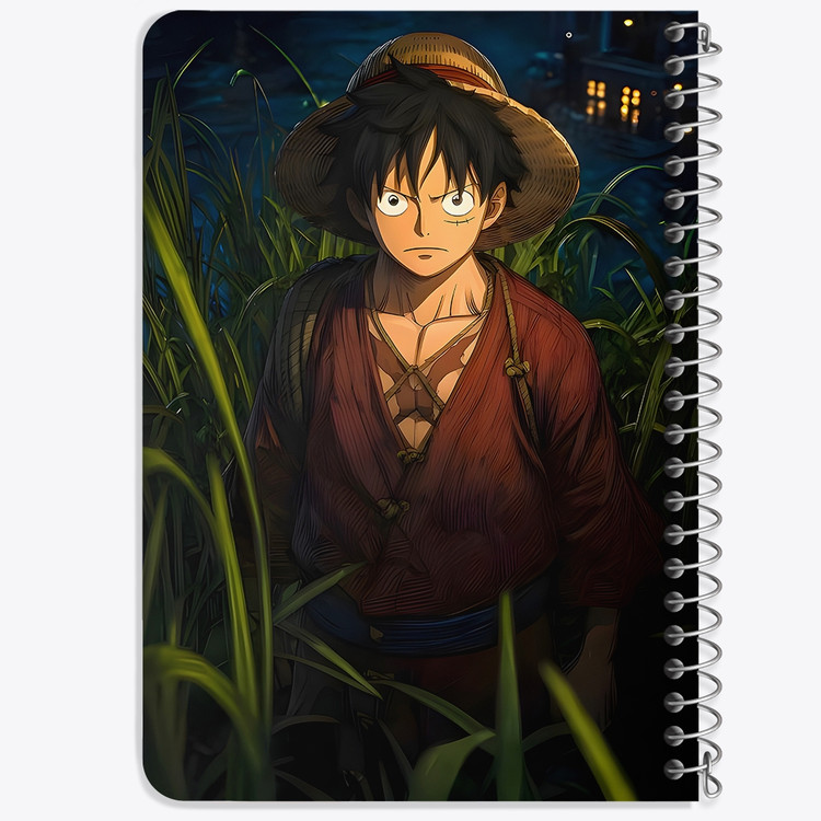 دفتر نقاشی 50 برگ خندالو طرح لوفی وان پیس (One Piece) کد F14548