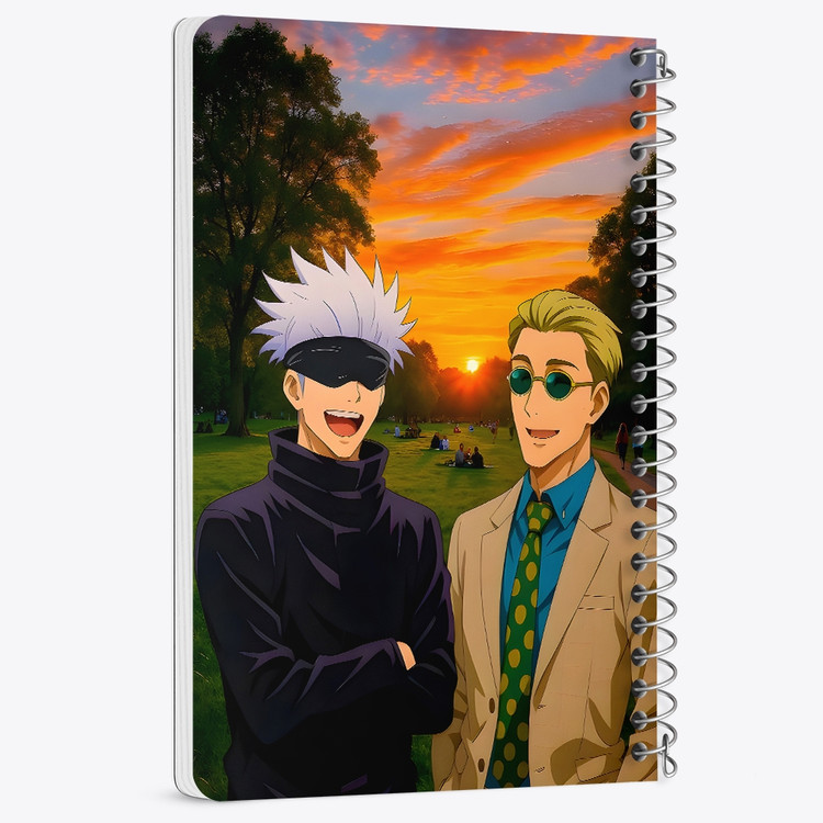 دفتر نقاشی 50 برگ خندالو طرح جوجوتسو کایسن (Jujutsu Kaisen) کد F14537