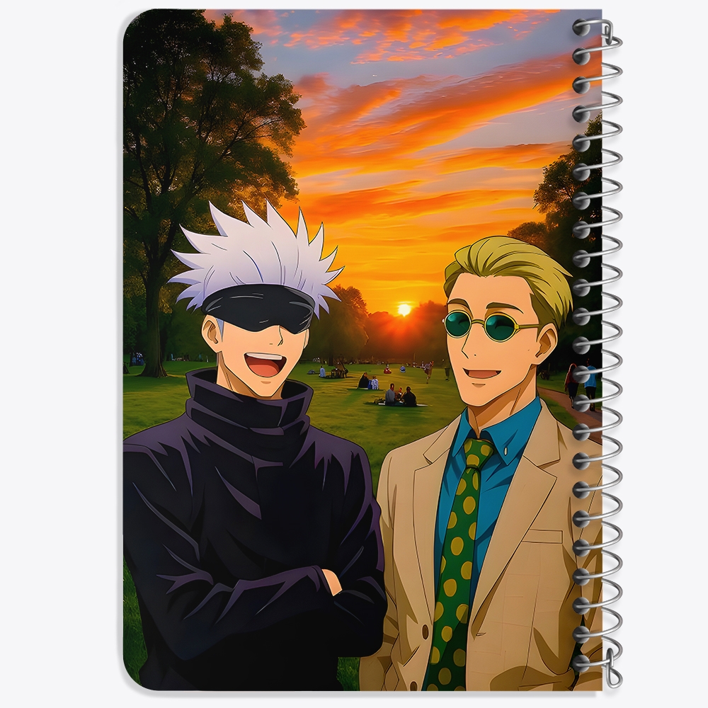 دفتر نقاشی 50 برگ خندالو طرح جوجوتسو کایسن (Jujutsu Kaisen) کد F14537