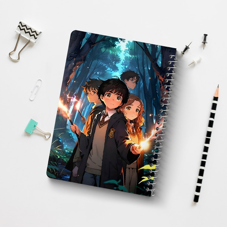 دفتر نقاشی 50 برگ خندالو طرح هری پاتر (Harry Potter) کد F14536