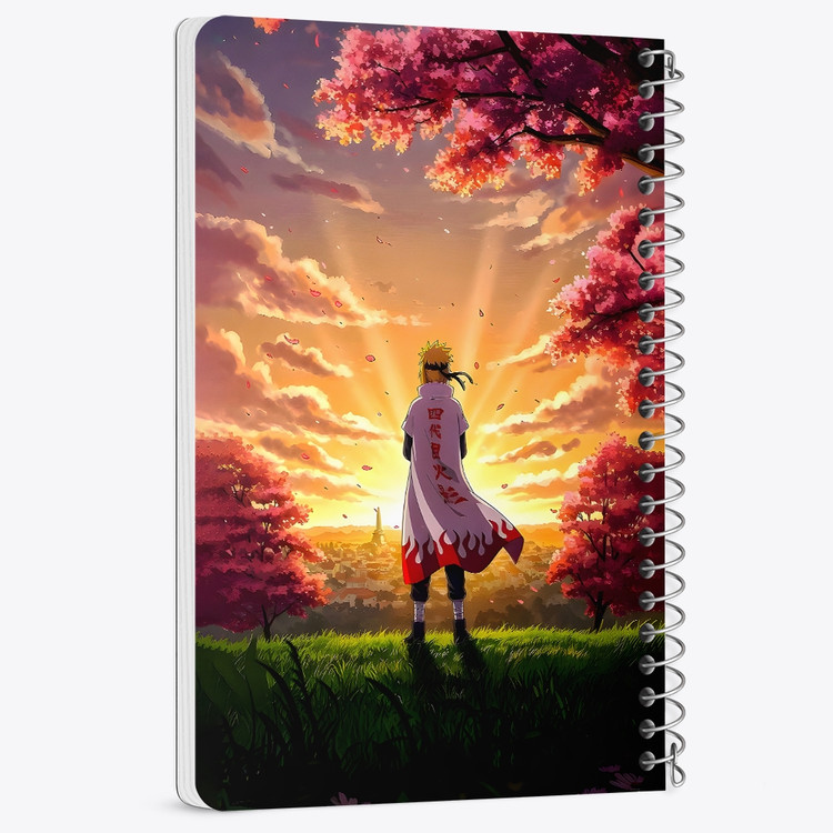 دفتر نقاشی 50 برگ خندالو طرح میناتو نامیکازه ناروتو (Naruto) کد F14534