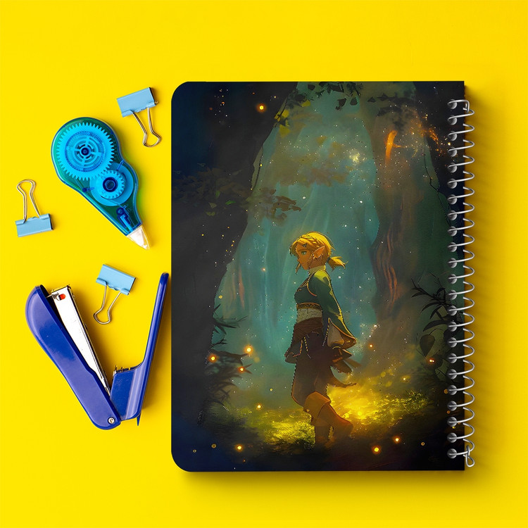 دفتر نقاشی 50 برگ خندالو طرح افسانه زلدا (The Legend of Zelda) کد F14523