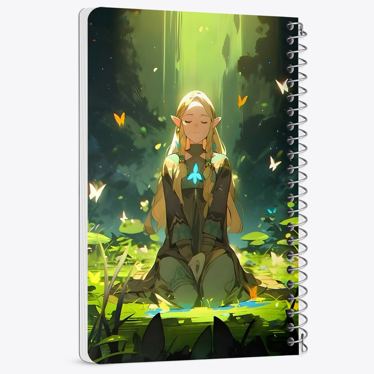 دفتر نقاشی 50 برگ خندالو طرح افسانه زلدا (The Legend of Zelda) کد F14521
