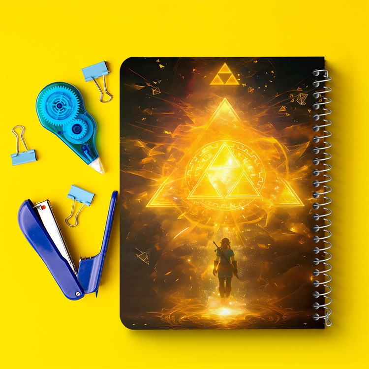 دفتر نقاشی 50 برگ خندالو طرح افسانه زلدا (The Legend of Zelda) کد F14518