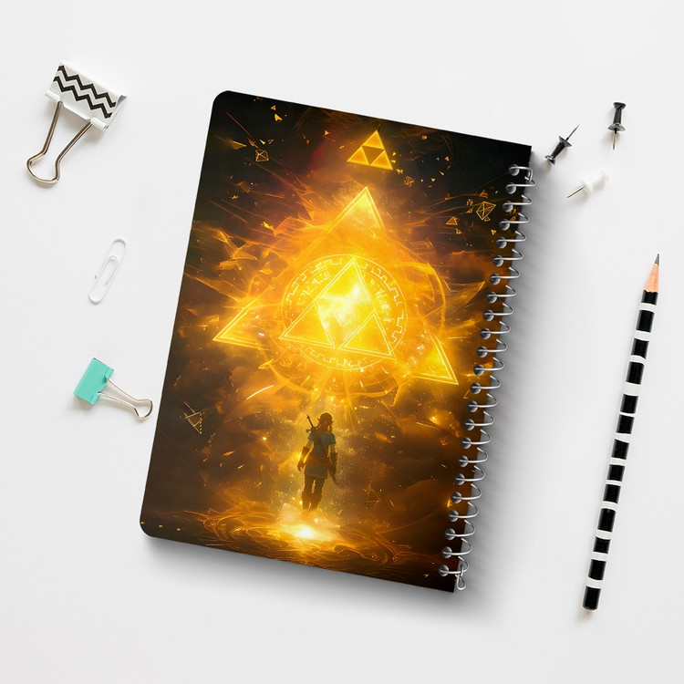 دفتر نقاشی 50 برگ خندالو طرح افسانه زلدا (The Legend of Zelda) کد F14518