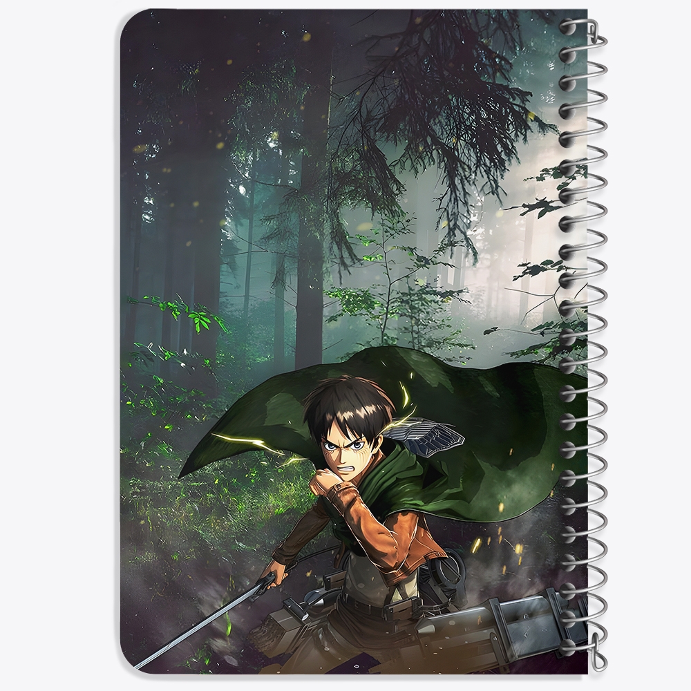 دفتر نقاشی 50 برگ خندالو طرح لیوای اتک آن تایتان (Attack On Titan) کد F14510
