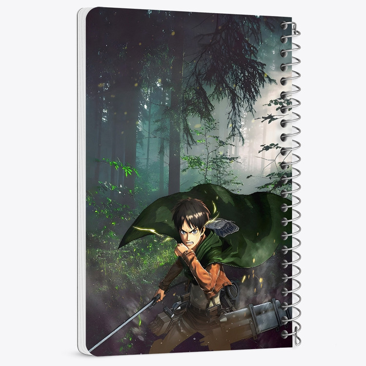 دفتر نقاشی 50 برگ خندالو طرح لیوای اتک آن تایتان (Attack On Titan) کد F14510
