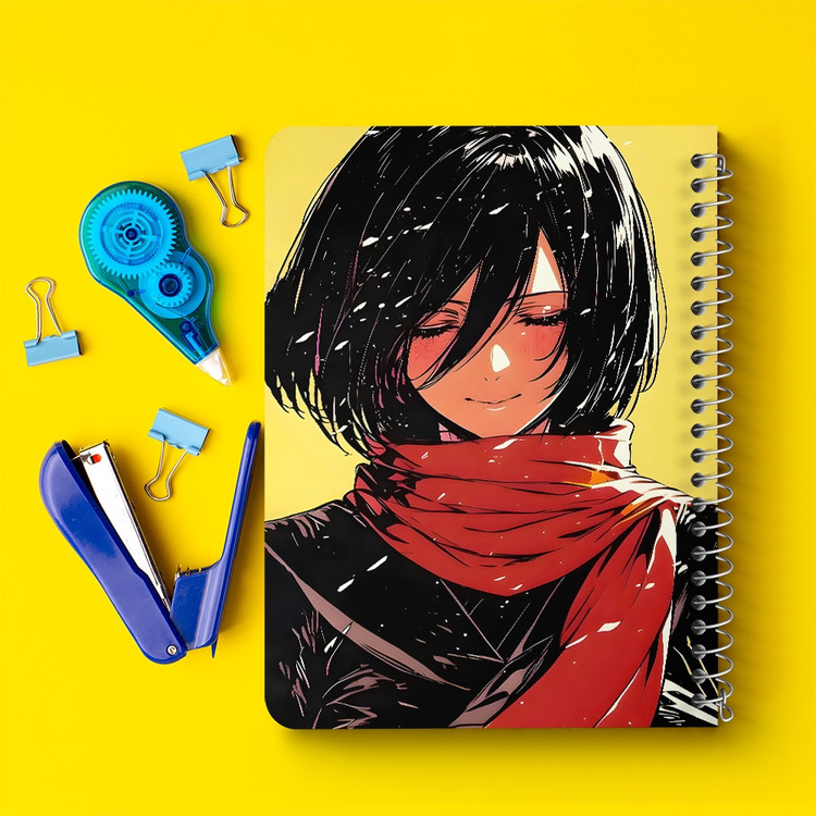 دفتر نقاشی 50 برگ خندالو طرح میکاسا اتک آن تایتان (Attack On Titan) کد F14506