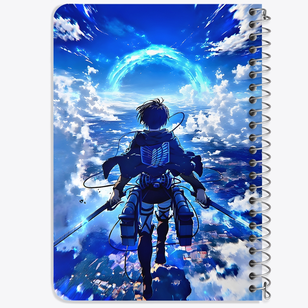 دفتر نقاشی 50 برگ خندالو طرح اتک آن تایتان (Attack On Titan) کد F14505