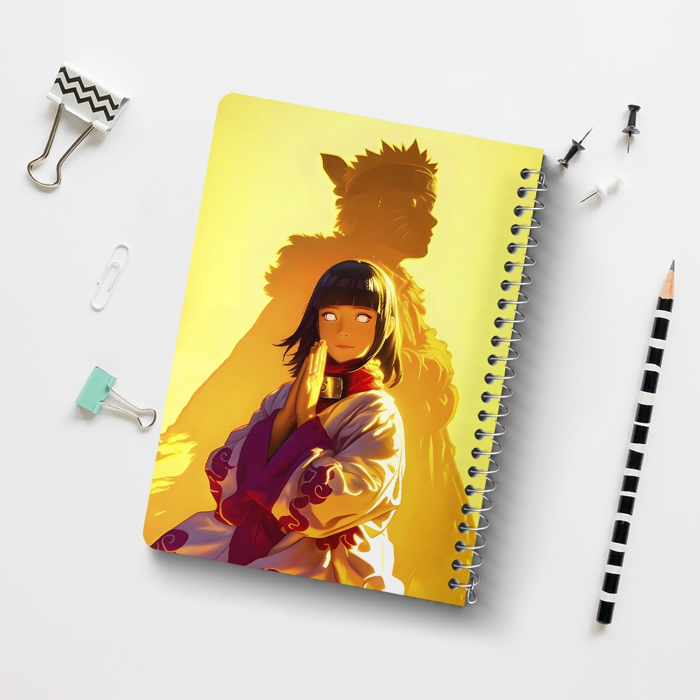 دفتر نقاشی 50 برگ خندالو طرح هیناتا هیوگا ناروتو (Naruto) کد F14498