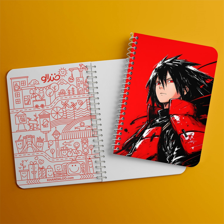 دفتر نقاشی 50 برگ خندالو طرح مادارا اوچیها ناروتو (Naruto) کد F14488