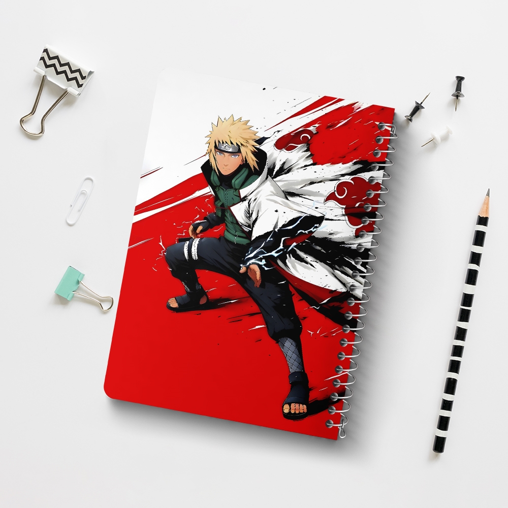 دفتر نقاشی 50 برگ خندالو طرح میناتو نامیکازه ناروتو (Naruto) کد F14487