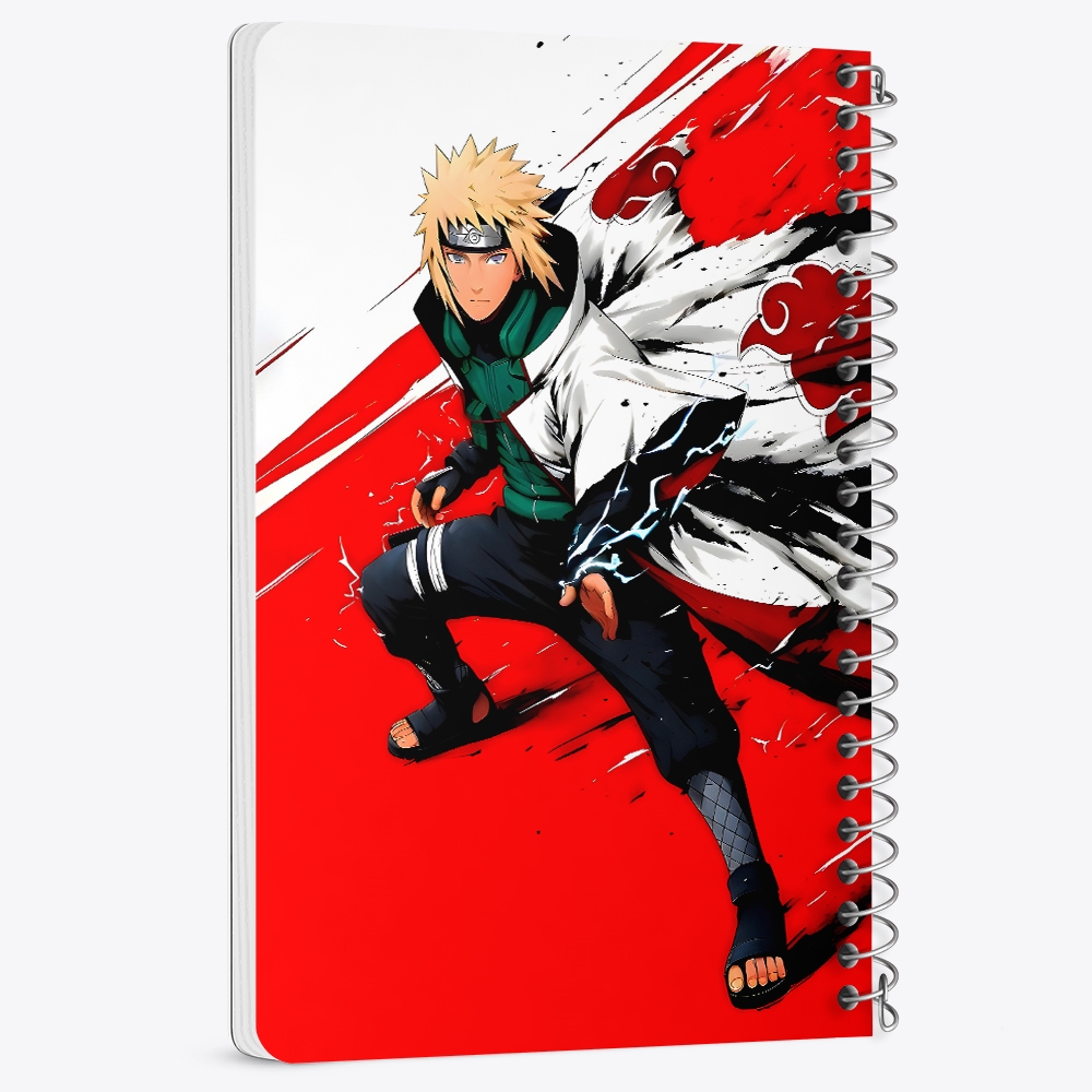 دفتر نقاشی 50 برگ خندالو طرح میناتو نامیکازه ناروتو (Naruto) کد F14487