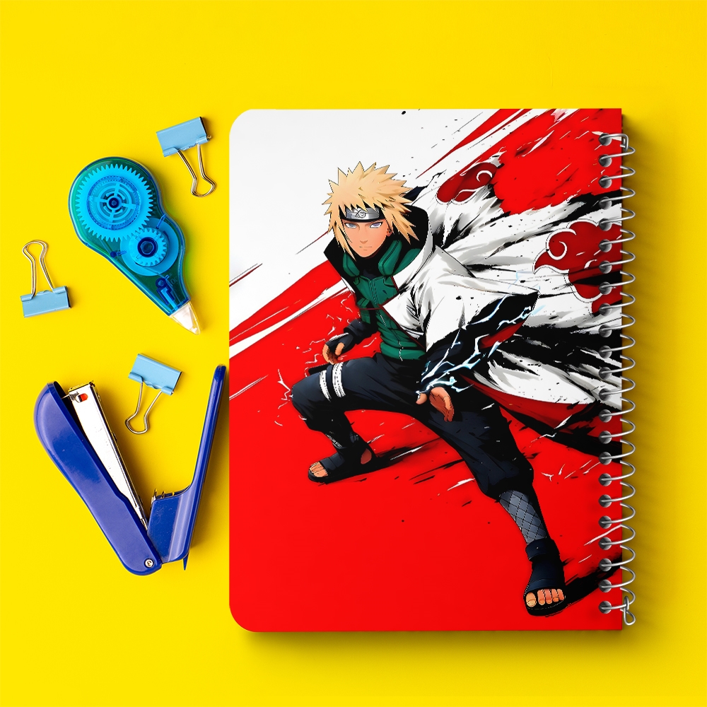 دفتر نقاشی 50 برگ خندالو طرح میناتو نامیکازه ناروتو (Naruto) کد F14487