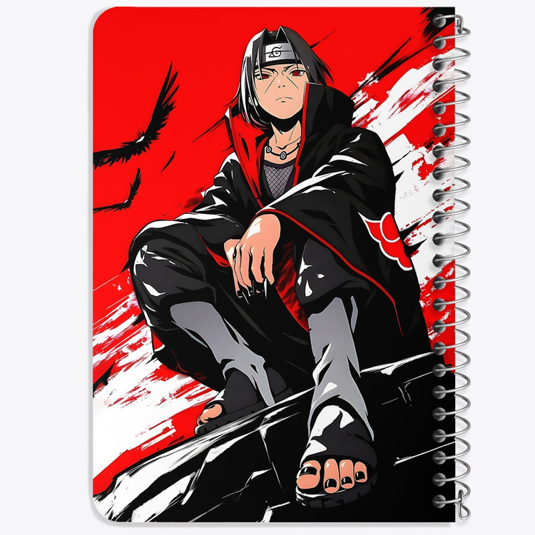 دفتر نقاشی 50 برگ خندالو طرح ایتاچی اوچیها ناروتو (Naruto) کد F14486