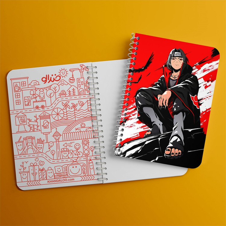 دفتر نقاشی 50 برگ خندالو طرح ایتاچی اوچیها ناروتو (Naruto) کد F14486