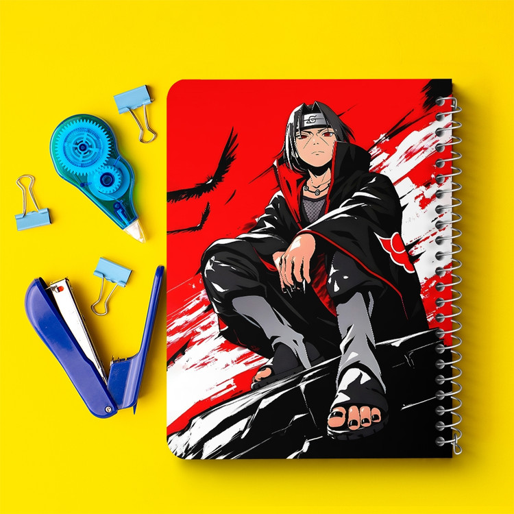 دفتر نقاشی 50 برگ خندالو طرح ایتاچی اوچیها ناروتو (Naruto) کد F14486