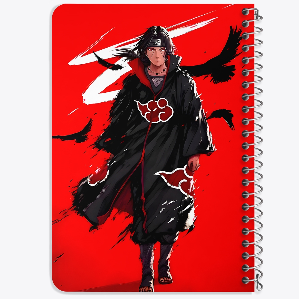 دفتر نقاشی 50 برگ خندالو طرح ایتاچی اوچیها ناروتو (Naruto) کد F14485