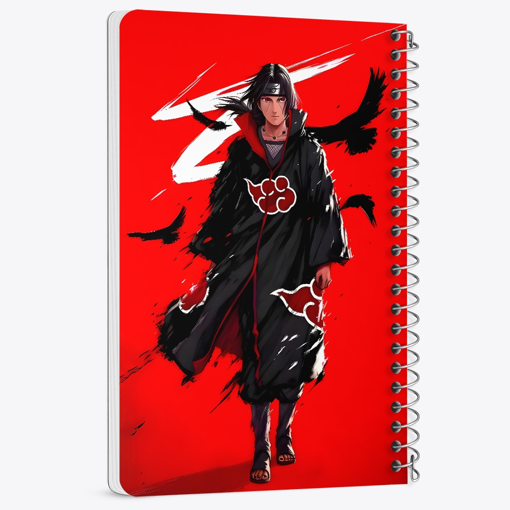 دفتر نقاشی 50 برگ خندالو طرح ایتاچی اوچیها ناروتو (Naruto) کد F14485