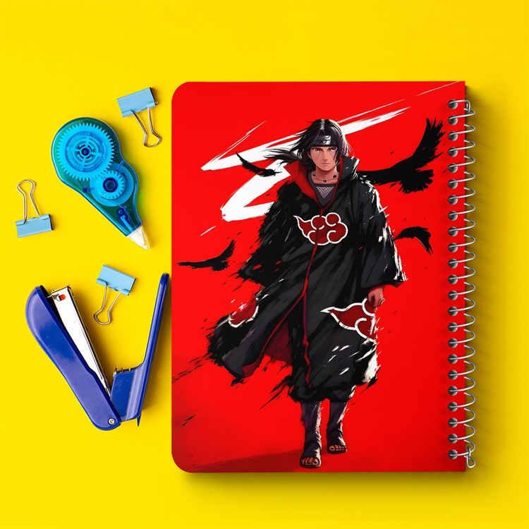 دفتر نقاشی 50 برگ خندالو طرح ایتاچی اوچیها ناروتو (Naruto) کد F14485
