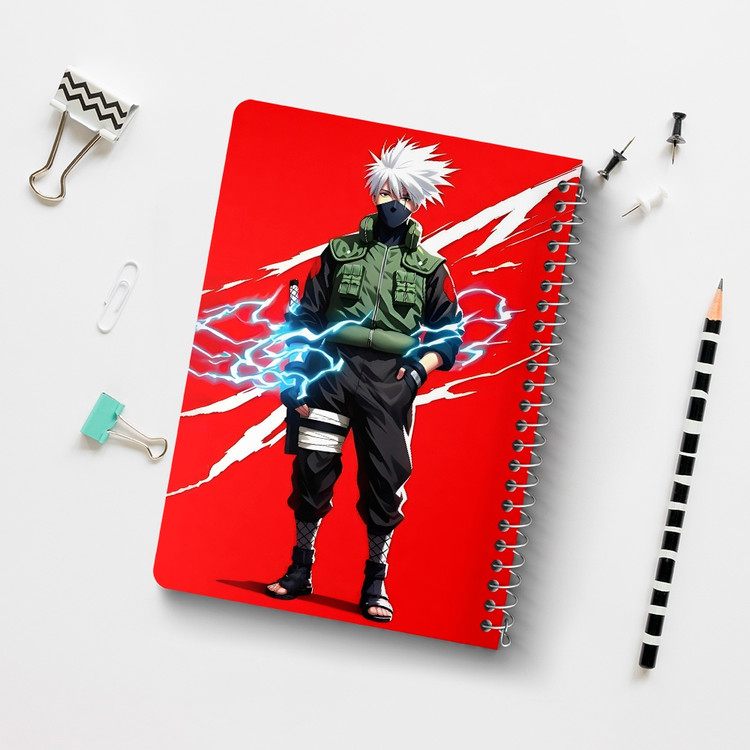 دفتر نقاشی 50 برگ خندالو طرح کاکاشی هاتاکه ناروتو (Naruto) کد F14484