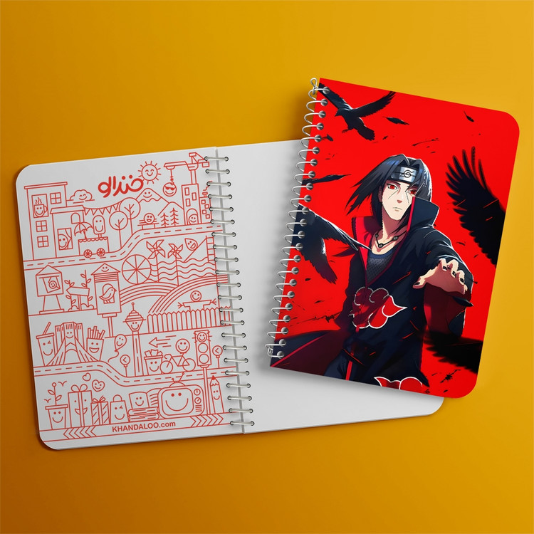 دفتر نقاشی 50 برگ خندالو طرح ایتاچی اوچیها ناروتو (Naruto) کد F14483