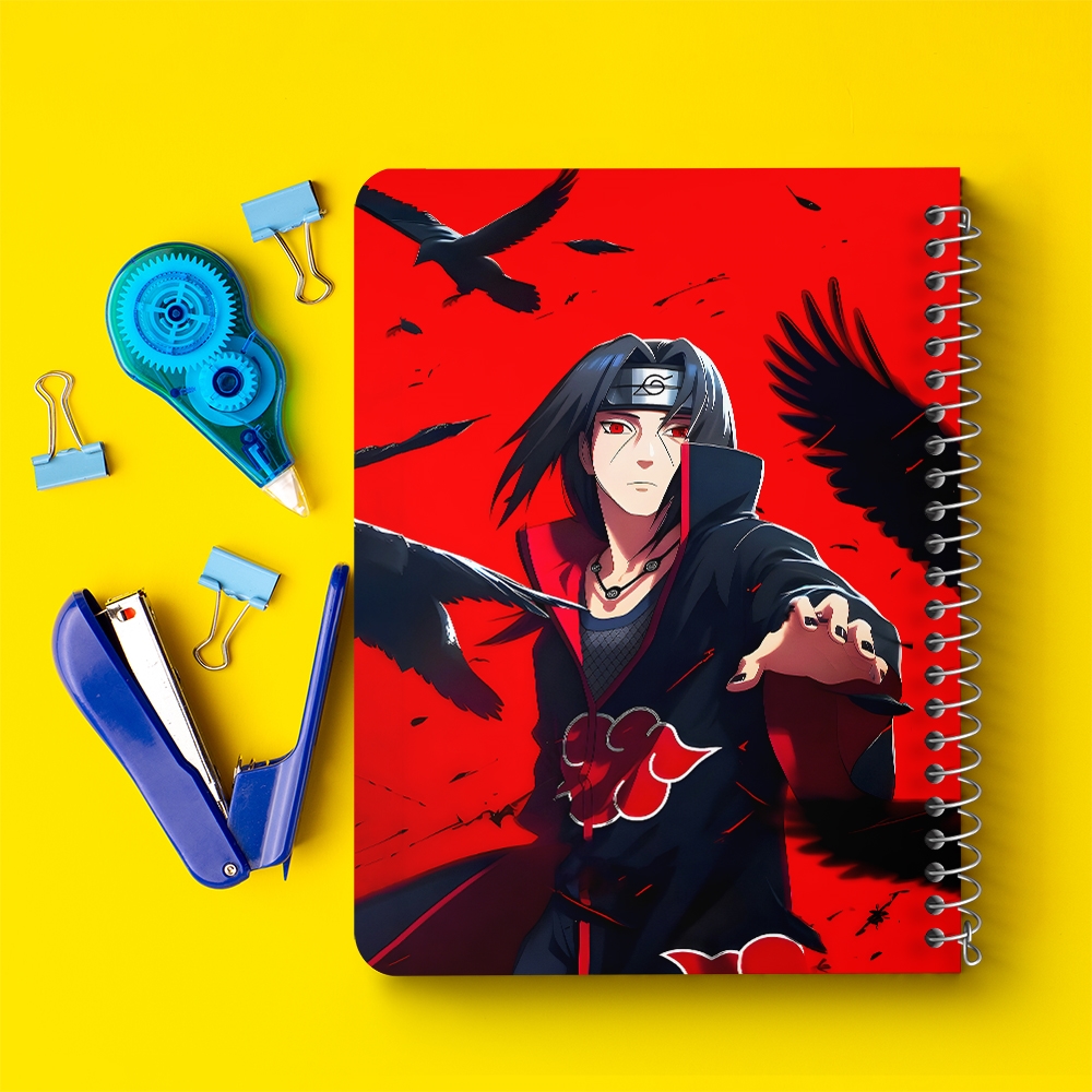 دفتر نقاشی 50 برگ خندالو طرح ایتاچی اوچیها ناروتو (Naruto) کد F14483