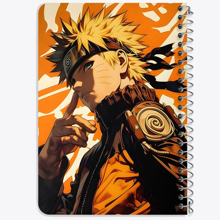 دفتر نقاشی 50 برگ خندالو طرح ناروتو (Naruto) کد F14482