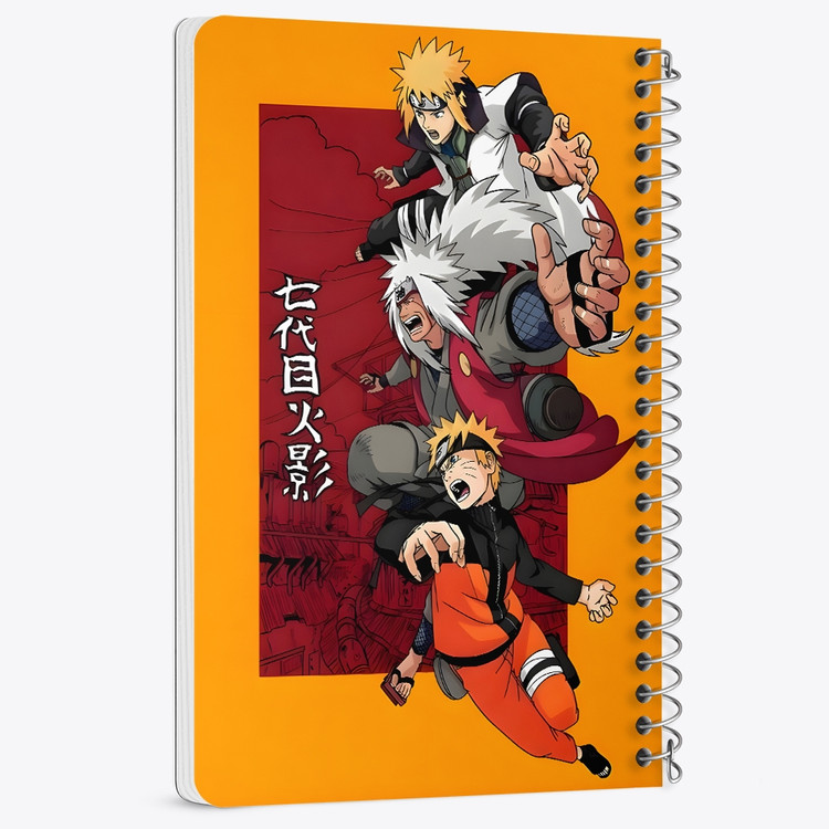 دفتر نقاشی 50 برگ خندالو طرح ناروتو (Naruto) کد F14479