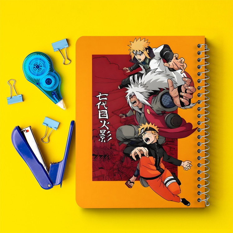 دفتر نقاشی 50 برگ خندالو طرح ناروتو (Naruto) کد F14479