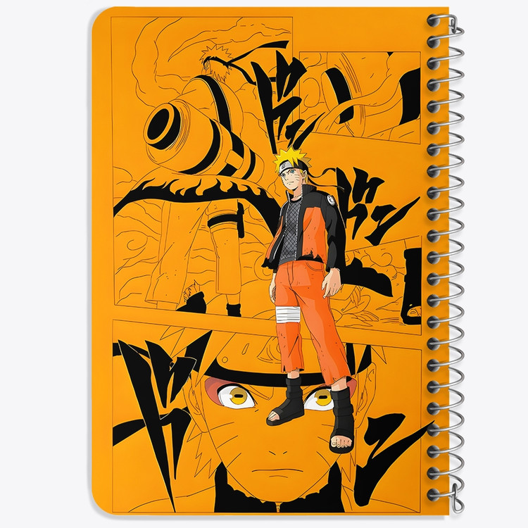 دفتر نقاشی 50 برگ خندالو طرح ناروتو (Naruto) کد F14474