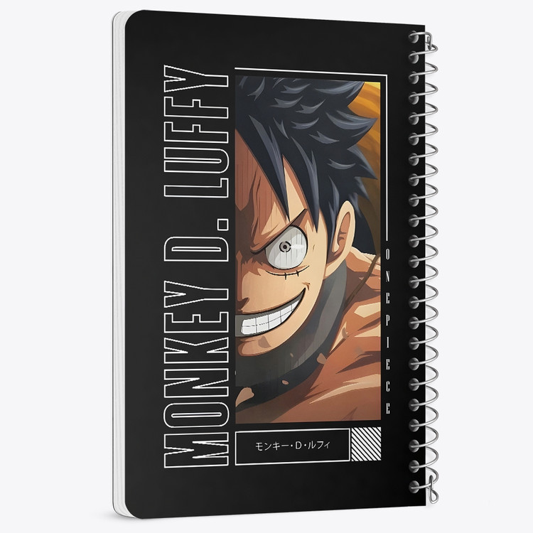 دفتر نقاشی 50 برگ خندالو طرح لوفی وان پیس (One Piece) کد F14468