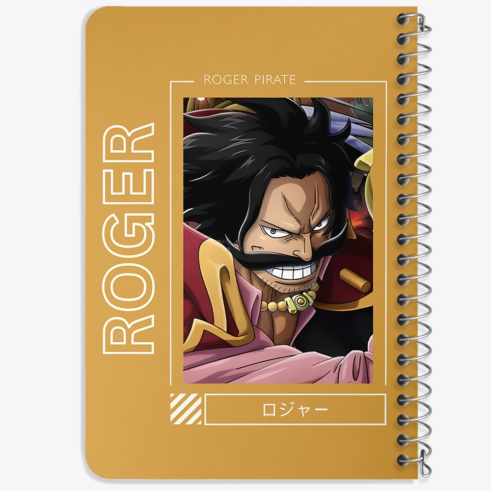 دفتر نقاشی 50 برگ خندالو طرح گول دی راجر وان پیس (One Piece) کد F14465