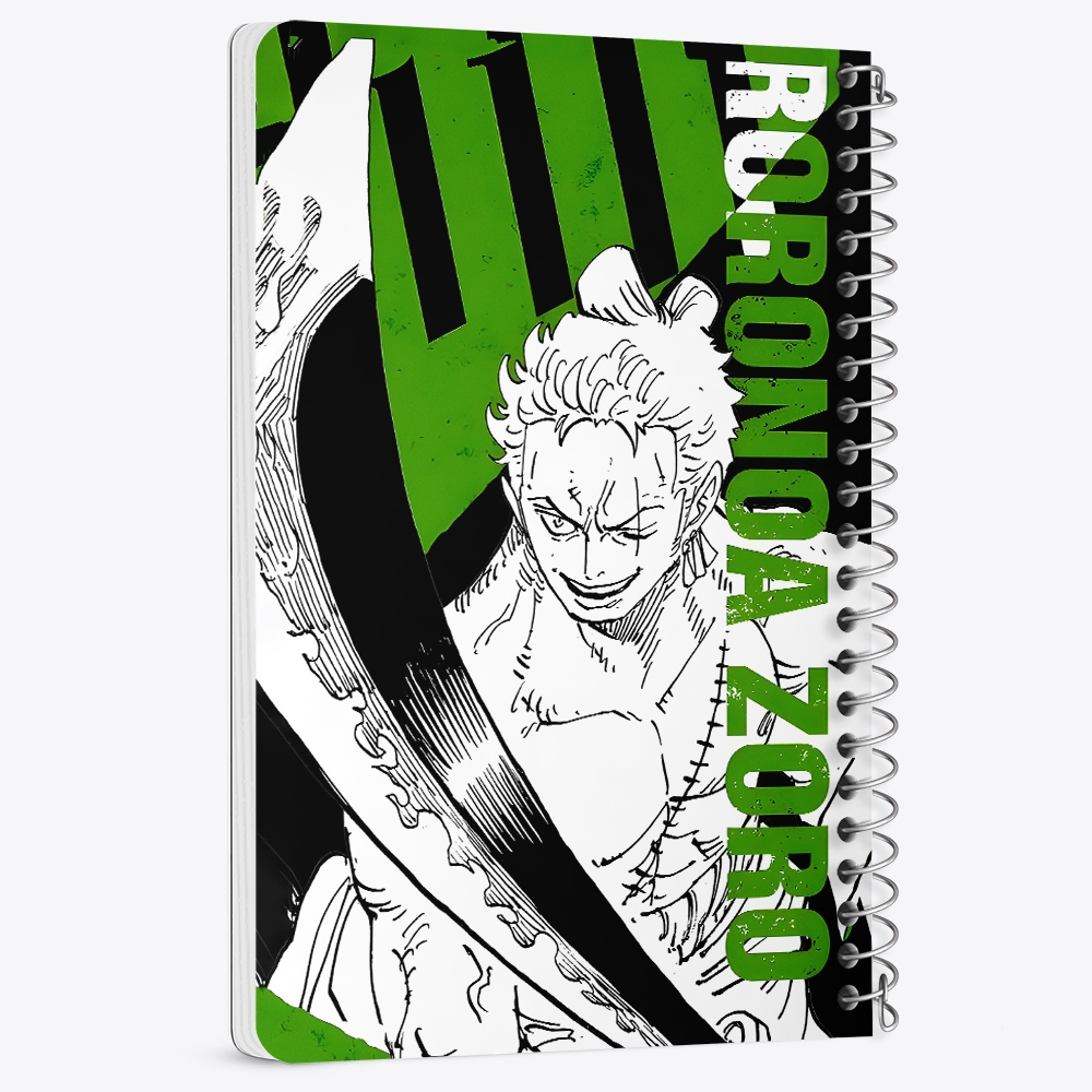 دفتر نقاشی 50 برگ خندالو طرح زورو وان پیس (One Piece) کد F14460