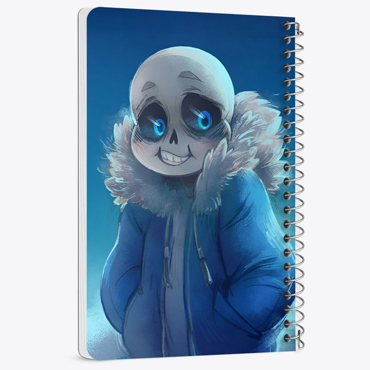 دفتر نقاشی 50 برگ خندالو طرح آندرتیل (Undertale) کد F14448