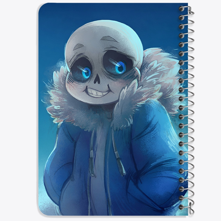 دفتر نقاشی 50 برگ خندالو طرح آندرتیل (Undertale) کد F14448