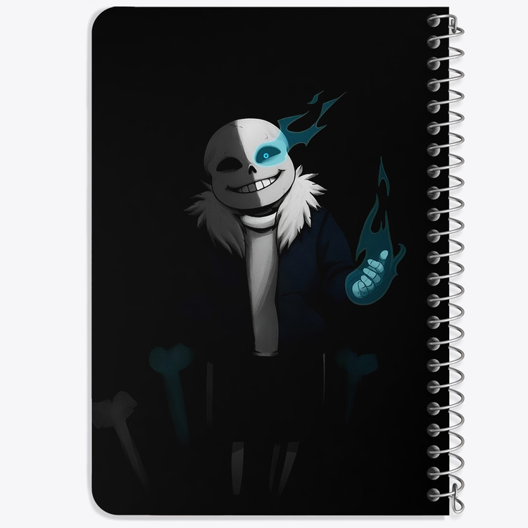 دفتر نقاشی 50 برگ خندالو طرح آندرتیل (Undertale) کد F14447
