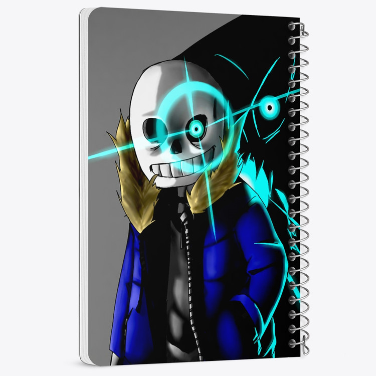 دفتر نقاشی 50 برگ خندالو طرح آندرتیل (Undertale) کد F14443