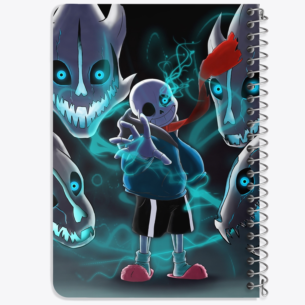 دفتر نقاشی 50 برگ خندالو طرح آندرتیل (Undertale) کد F14440