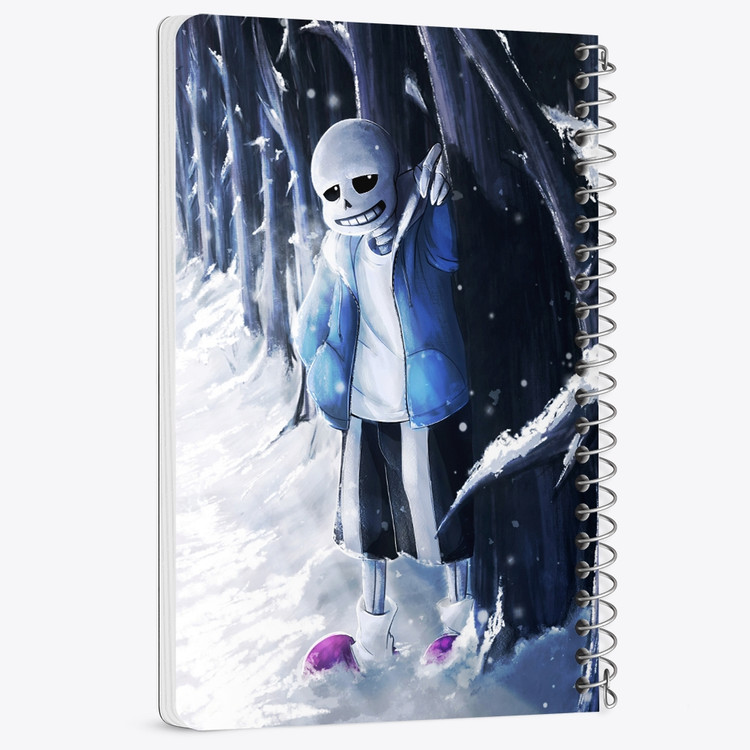 دفتر نقاشی 50 برگ خندالو طرح آندرتیل (Undertale) کد F14439