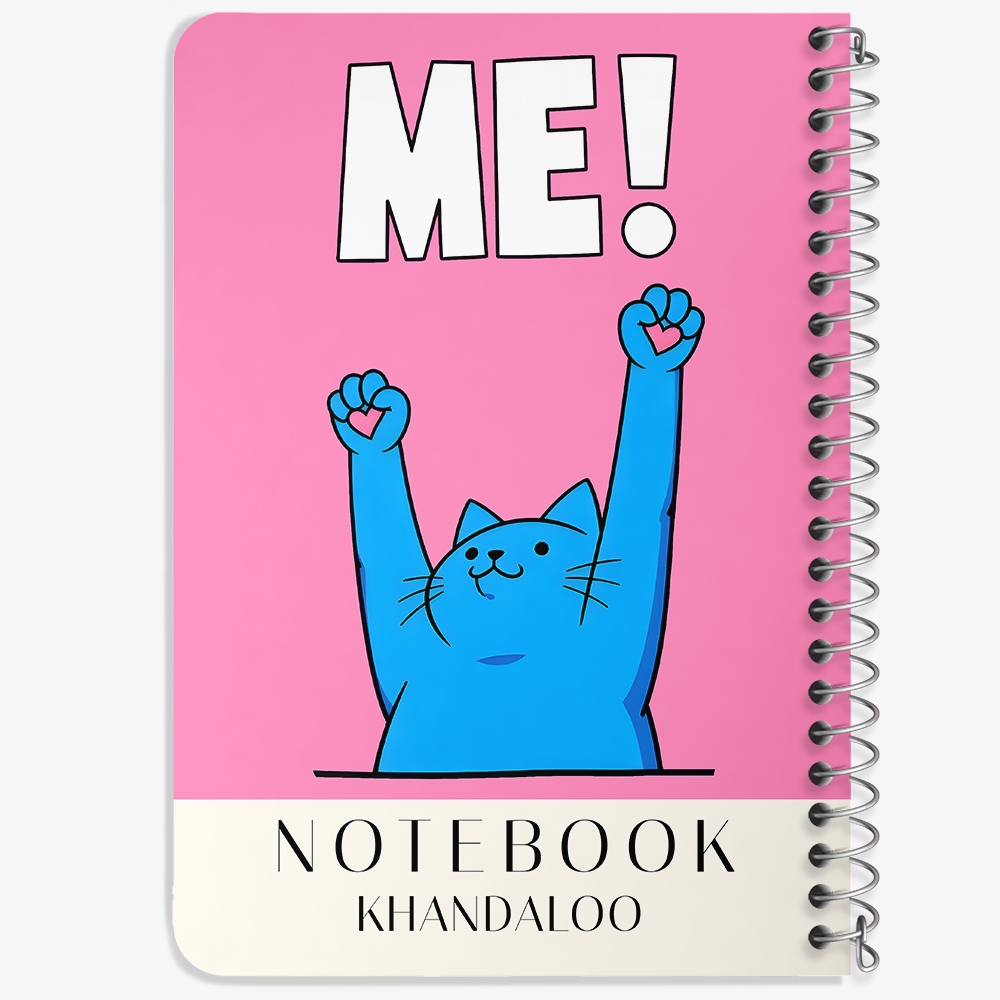 دفتر نقاشی 50 برگ خندالو طرح طرح مینیمال پترن کد N9884