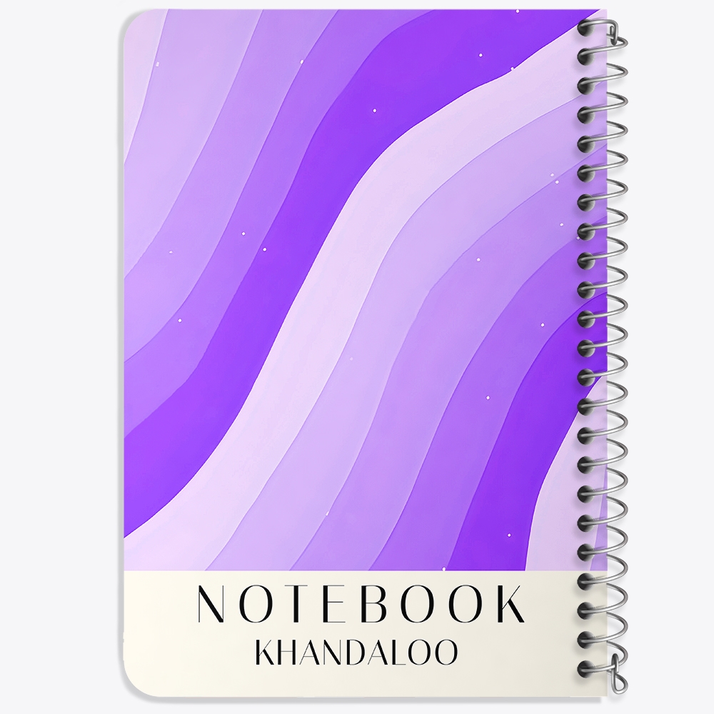 دفتر نقاشی 50 برگ خندالو طرح طرح مینیمال پترن کد N9840