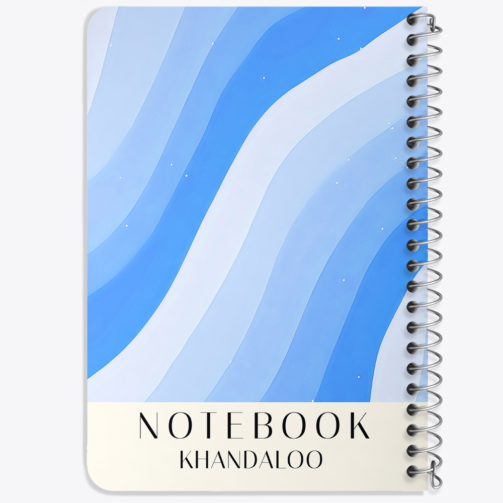دفتر نقاشی 50 برگ خندالو طرح طرح مینیمال پترن کد N9839