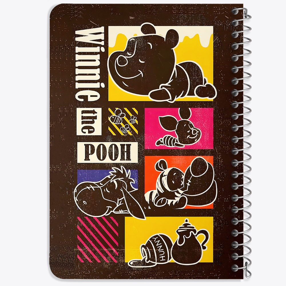 دفتر نقاشی 50 برگ خندالو طرح خرس پو (Winnie the Pooh) کد N9795