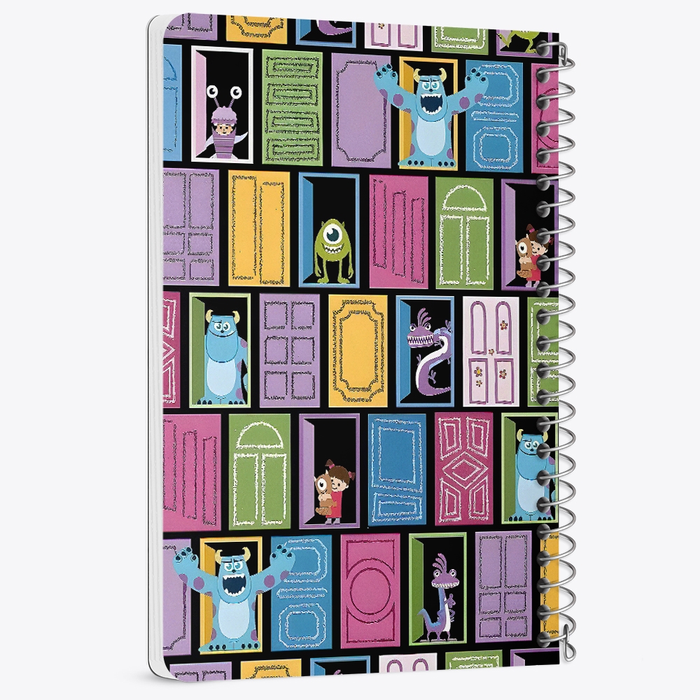 دفتر نقاشی 50 برگ خندالو طرح انیمیشن کارخانه هیولاها (Monsters,Inc) کد N9792