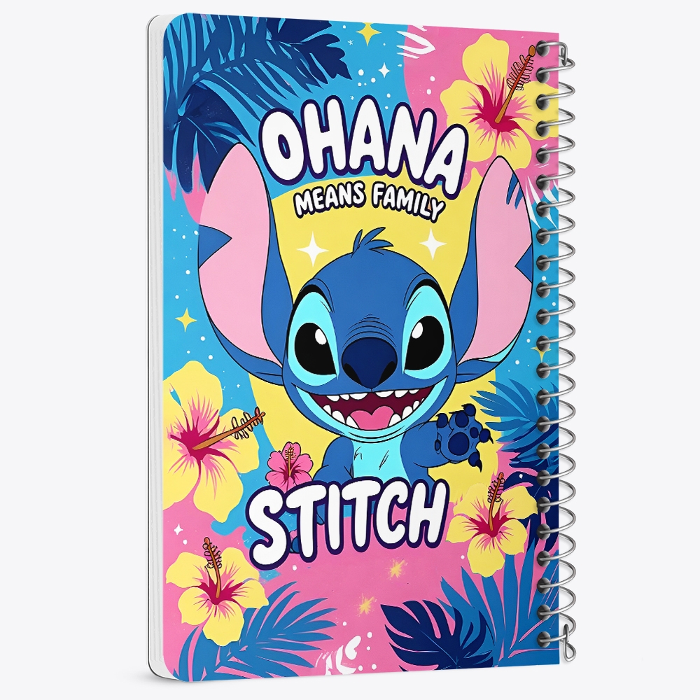 دفتر نقاشی 50 برگ خندالو طرح استیچ (Stitch) کد N9789