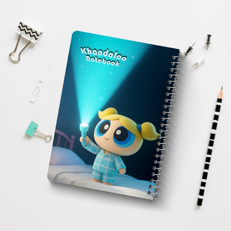 دفتر نقاشی 50 برگ خندالو طرح پاورپاف گرلز (The Powerpuff Girls) کد N9776