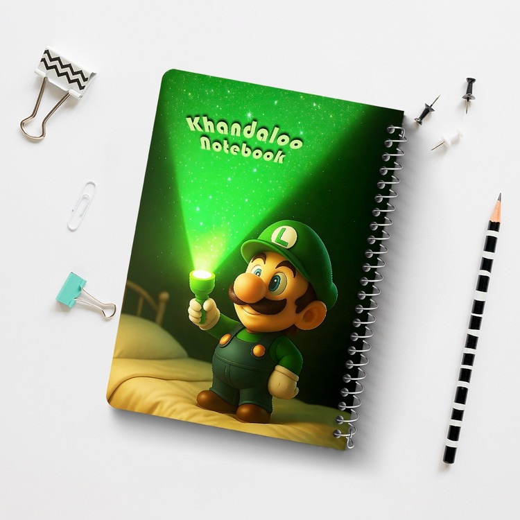 دفتر نقاشی 50 برگ خندالو طرح (Mario) سوپر ماریو کد N9771