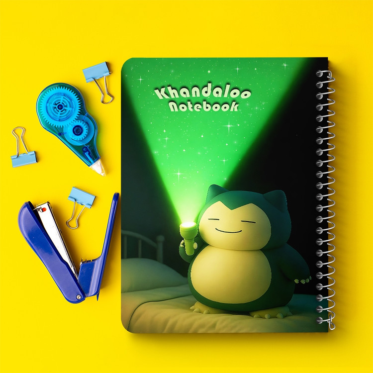دفتر نقاشی 50 برگ خندالو طرح اسنورلاکس پوکمون (Pokemon) کد N9763