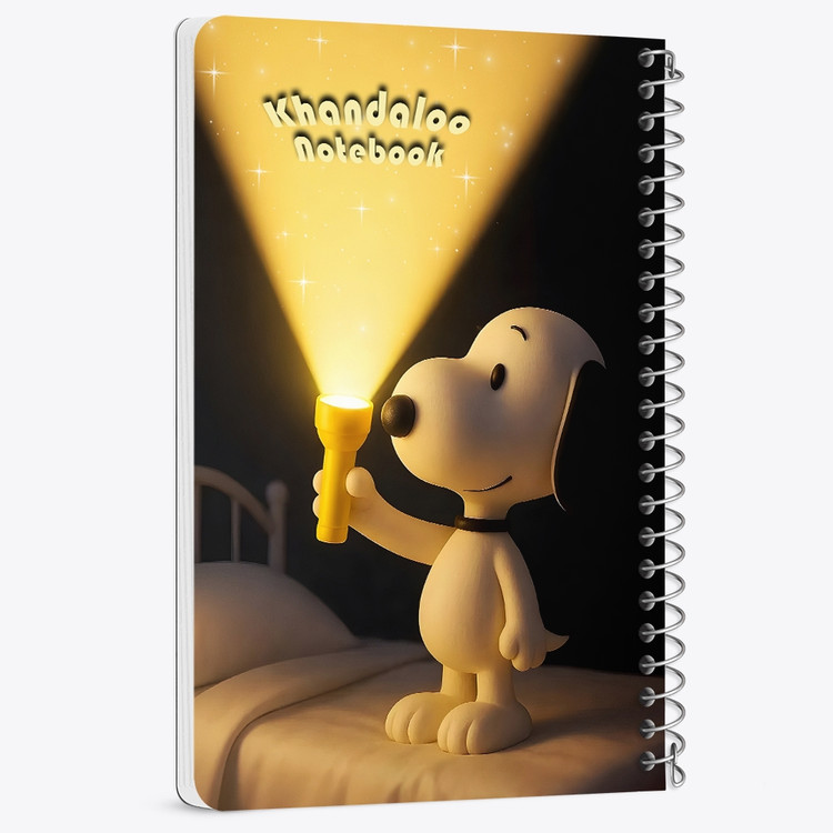 دفتر نقاشی 50 برگ خندالو طرح اسنوپی (Snoopy) کد N9762